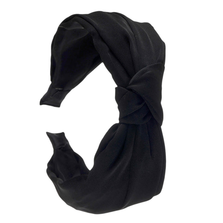 Bred monokrom hårkrage nod 6cm