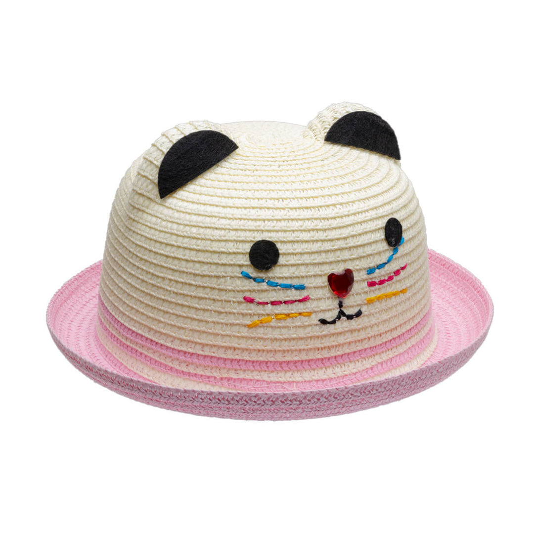 Sommarhatt för barn, kattmössa (100 % papper) – Ninja.fi
