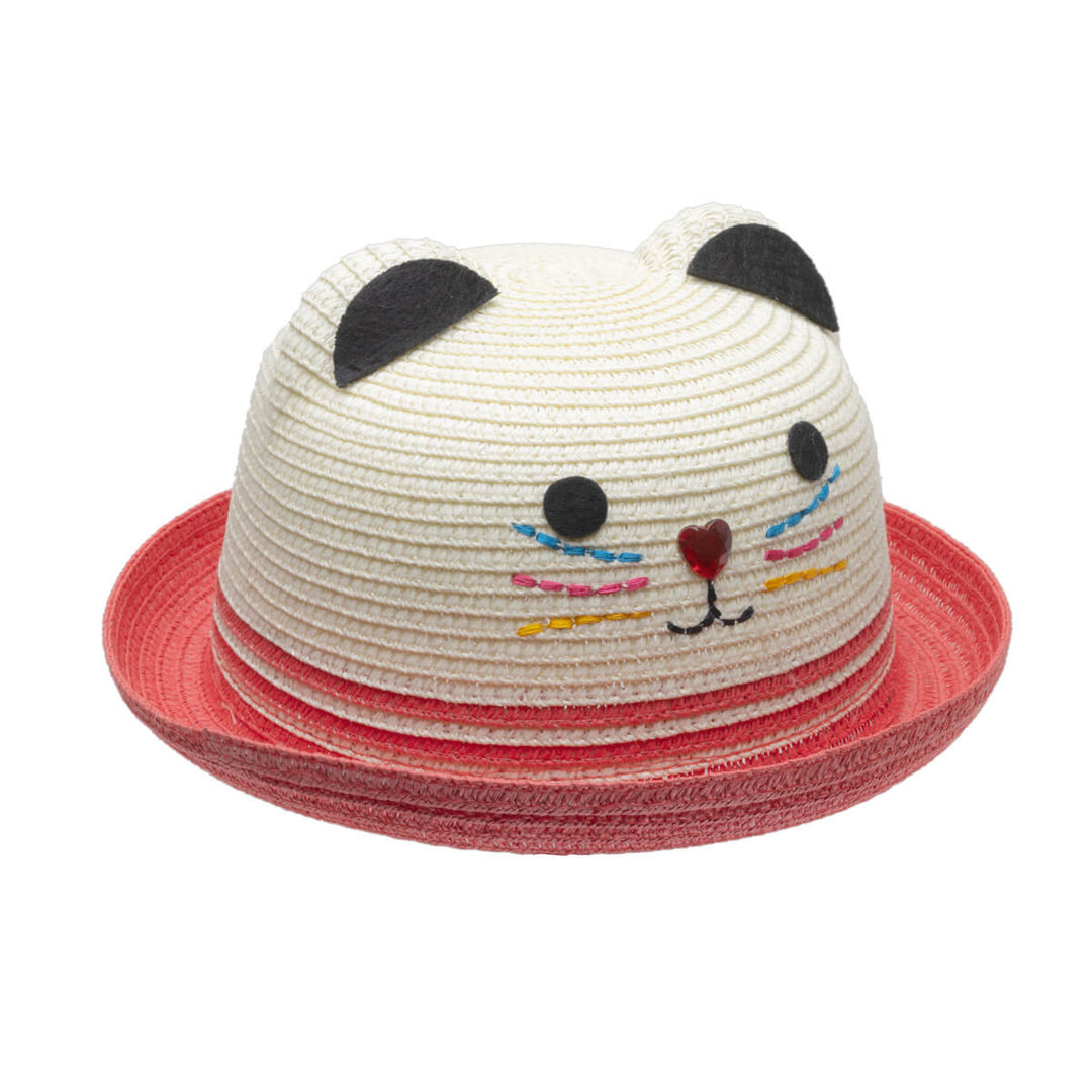 Sommarhatt för barn, kattmössa (100 % papper) – Ninja.fi