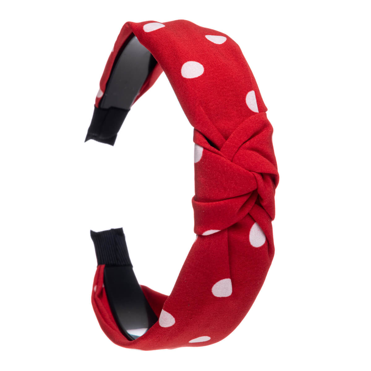 A dotted hairband with a knot 3cm