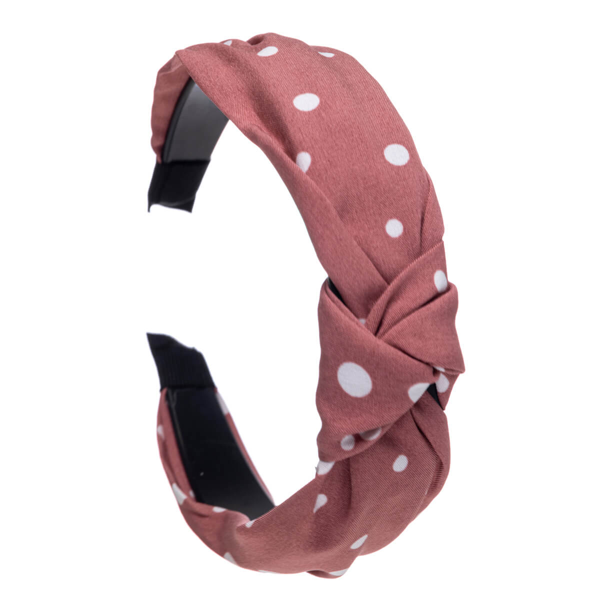 A dotted hairband with a knot 3cm