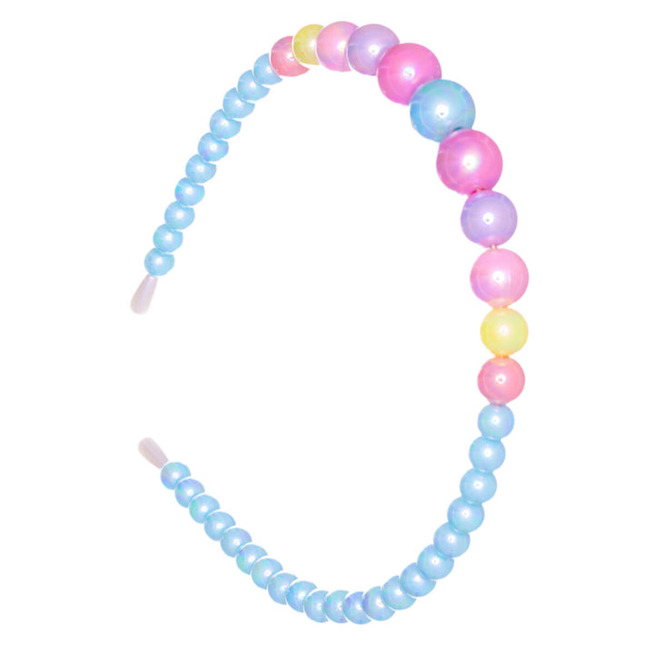 Colourful beaded children's hairband