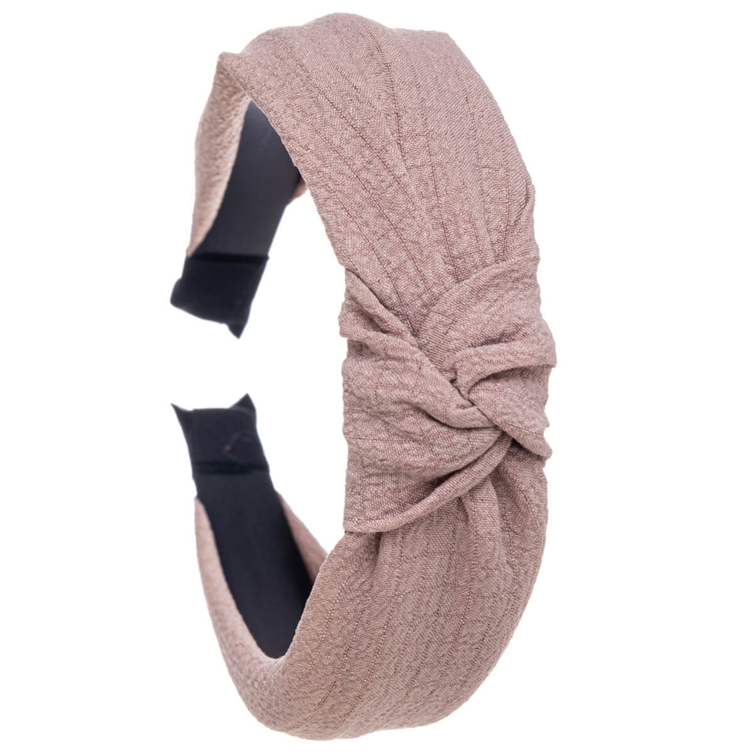 Yksivärinen hiuspanta solmulla 3,1cm