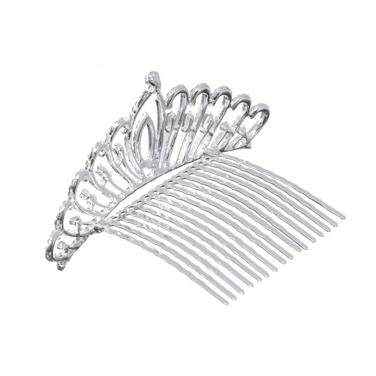 Tiara hairpiece with comb