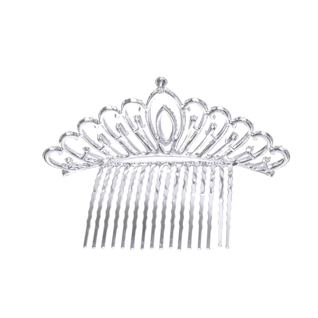 Tiara hairpiece with comb