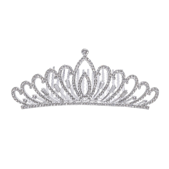 Tiara hairpiece with comb