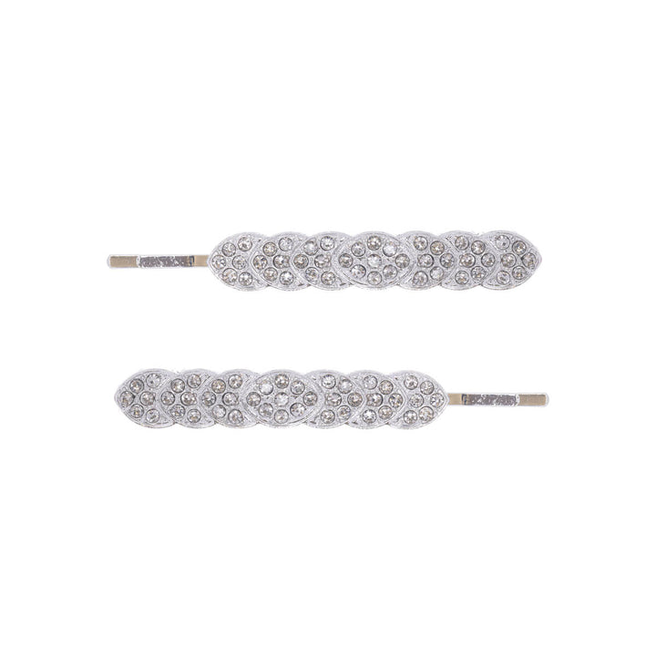 Festive hairpin glass stone rhinestone hairpin 2pcs