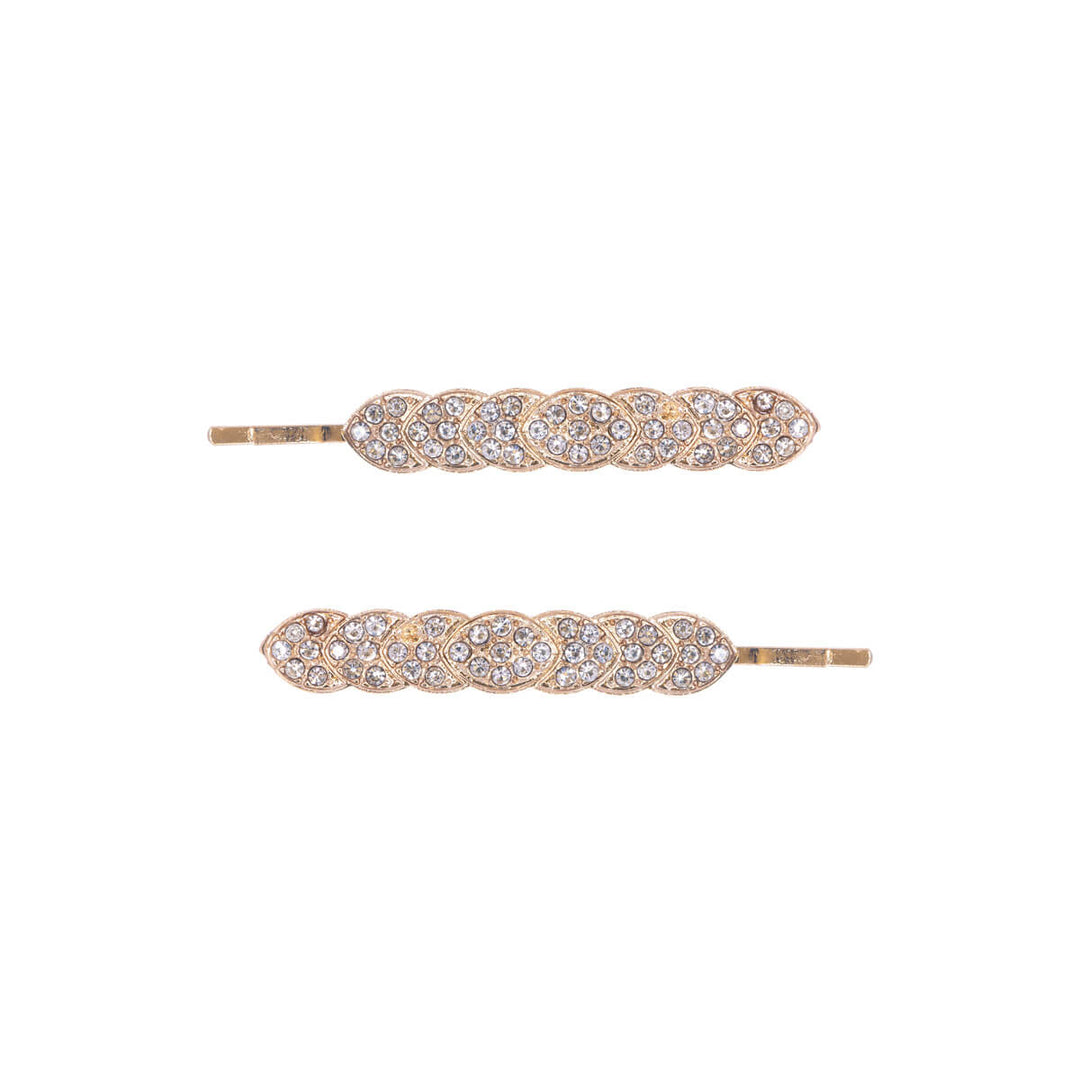 Festive hairpin glass stone rhinestone hairpin 2pcs