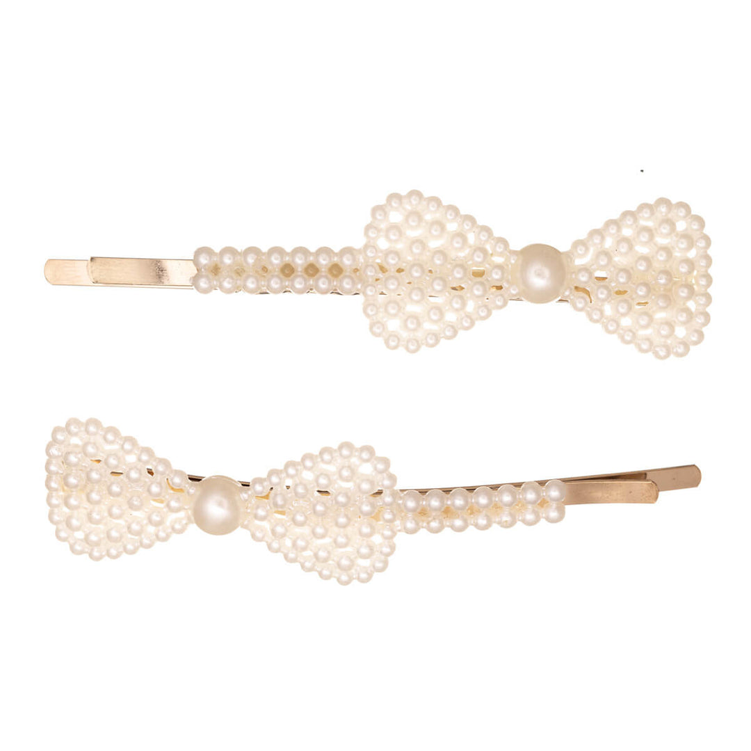 Rusetti helmipinni helmi hiuspinni 2kpl