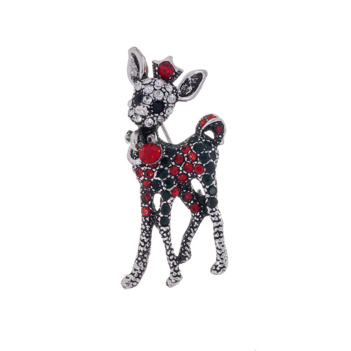 Christmas brooch bambi