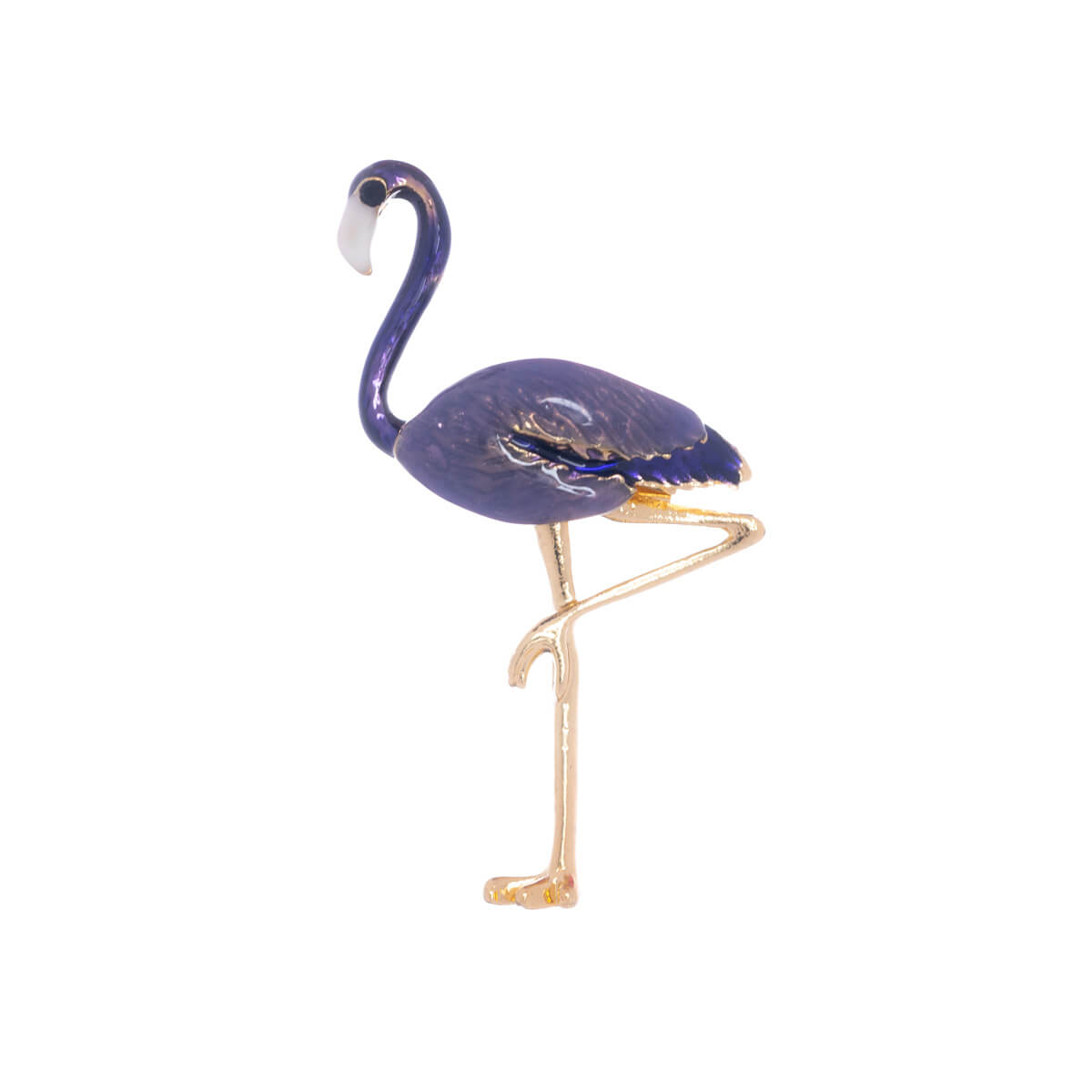 Flamingo brooch