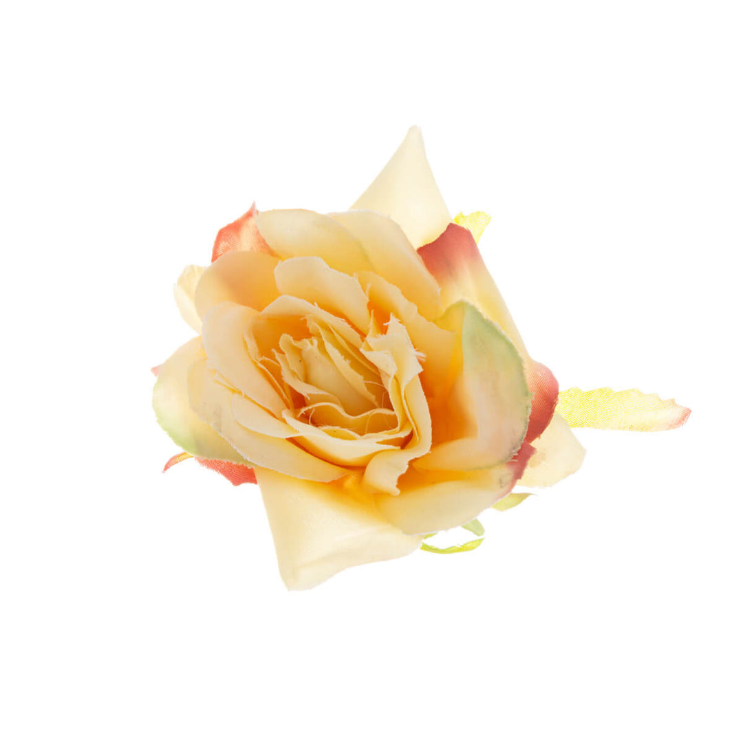 Small rose for hair / accessory flower 7cm