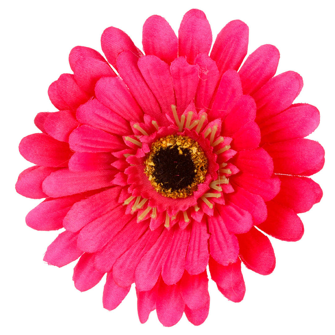 Pinkki gerbera kukka hiuksiin 105020031610 | Ninja.fi