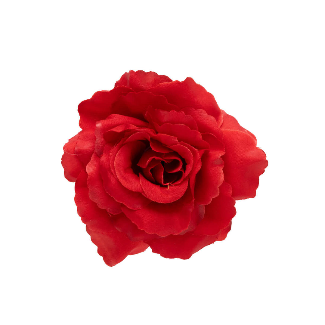 Flat hair flower and costume flower 7,5cm