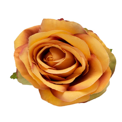 Multitone Rose Hair Flower and Dress Flower 9.5cm
