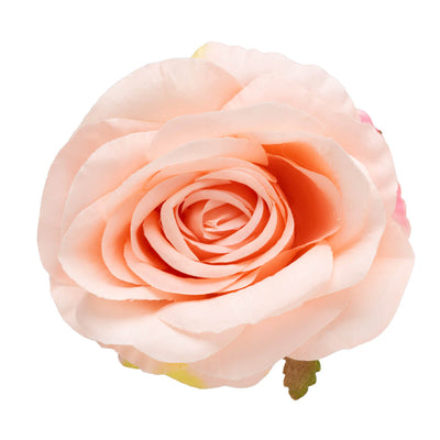 Multitone Rose Hair Flower and Dress Flower 9.5cm