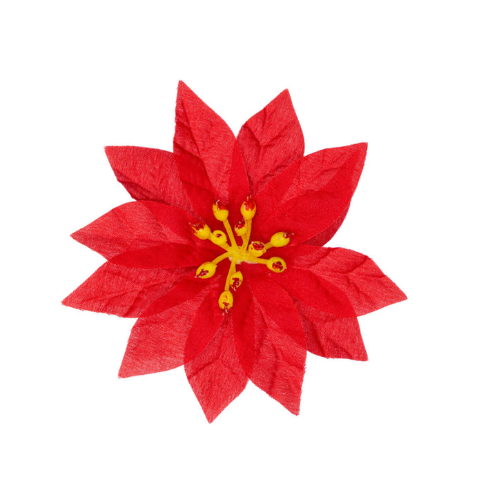 Christmas flower hair flower and costume flower 9,5cm