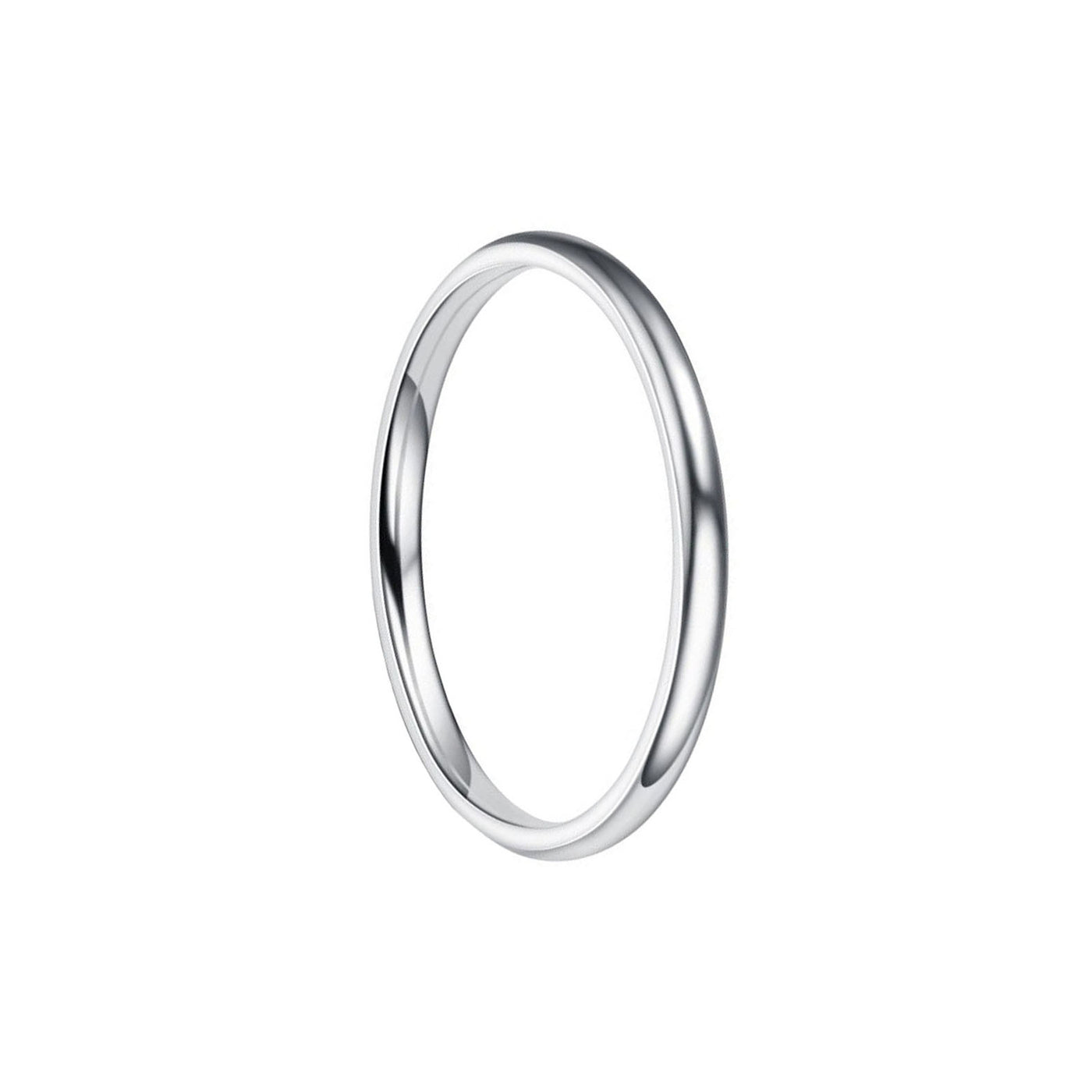 Curved thin steel ring 2mm