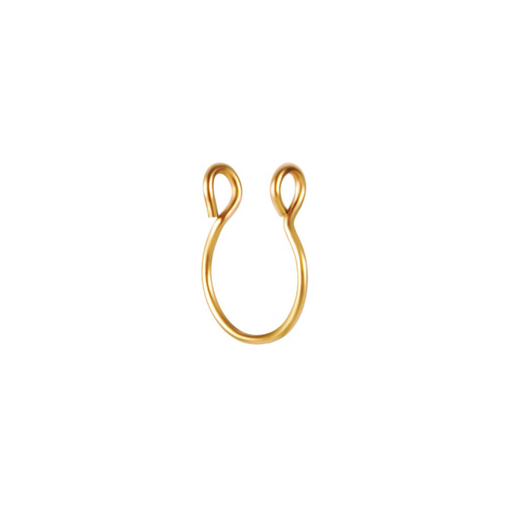 Feikki septum rengas 0.8x8mm (Teräs 316L)