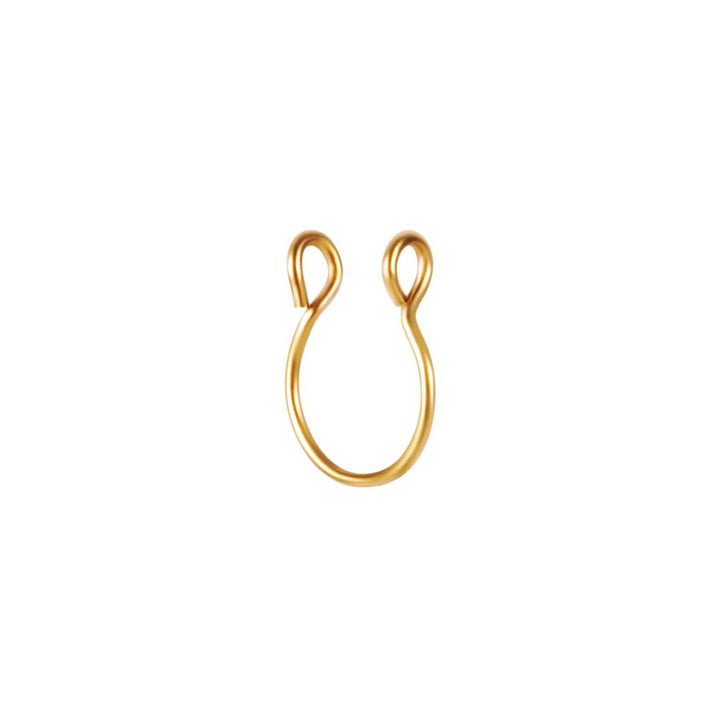 Feikki septum ring 0.8x8mm (Steel 316L)