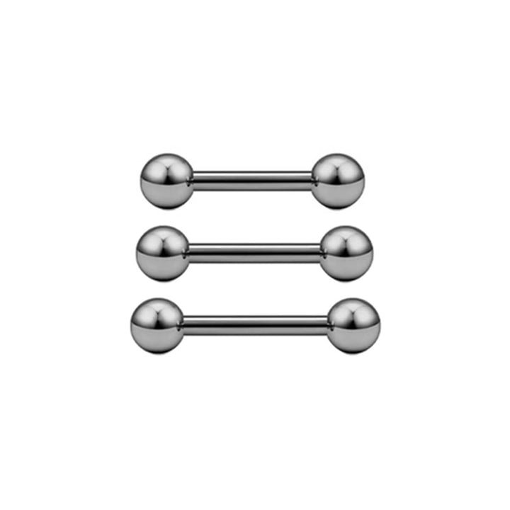 Straight pin 1.2mm barbell (Titanium G23)