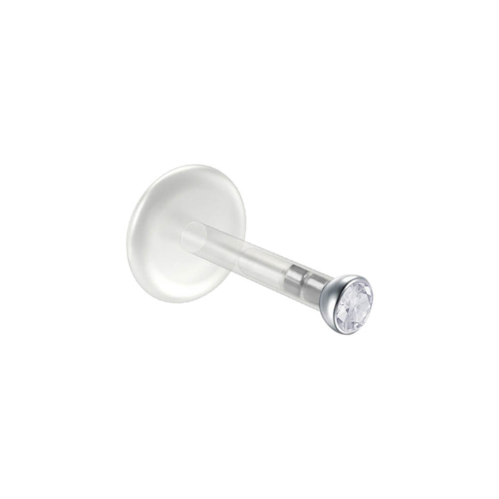 Plastlabret Steniga läppens rör 1,2 mm 8 mm (bioplast)