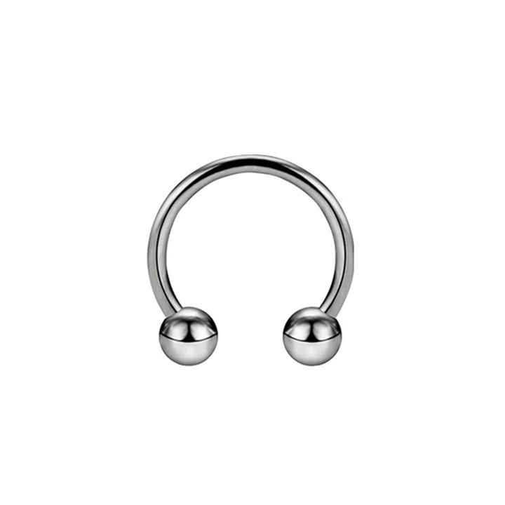 Titaaninen hevosenkenkä 1.2mm Circular Barbell (Titaani G23) - Ninja.fi