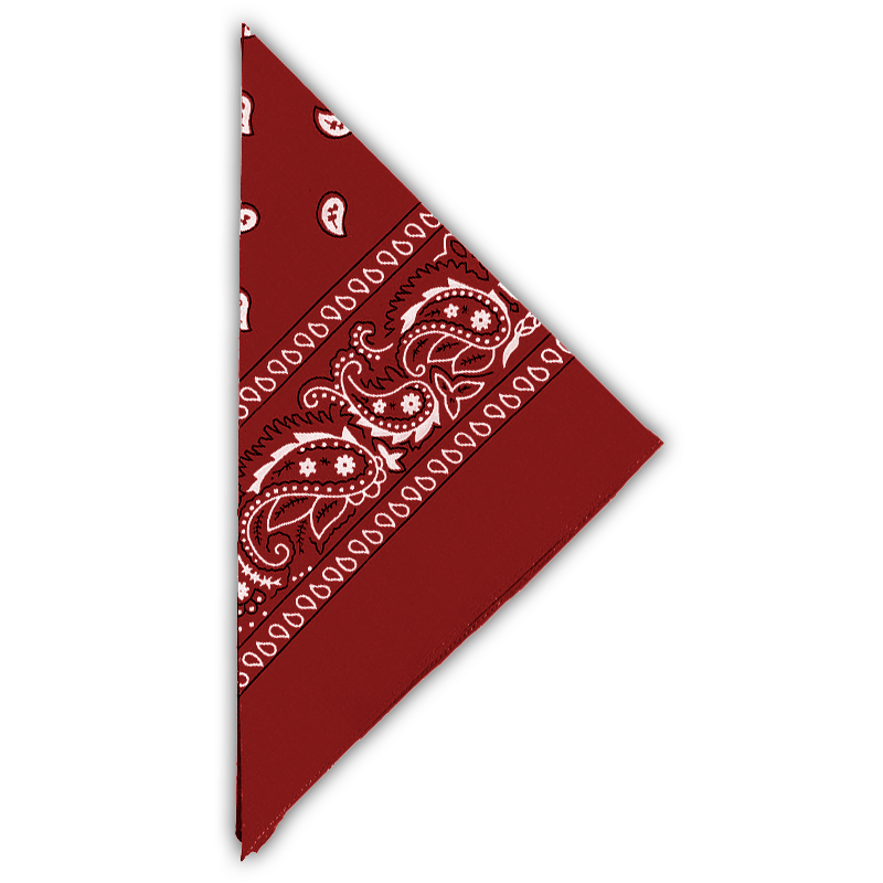 Tumman punainen bandana huivi 4,95€ 201020000112 | Ninja.fi