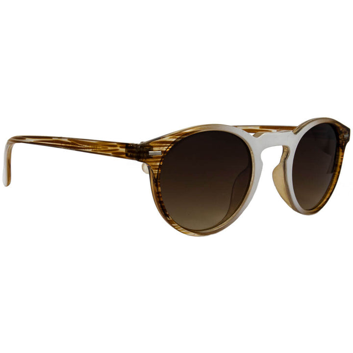 Round narrow sunglasses