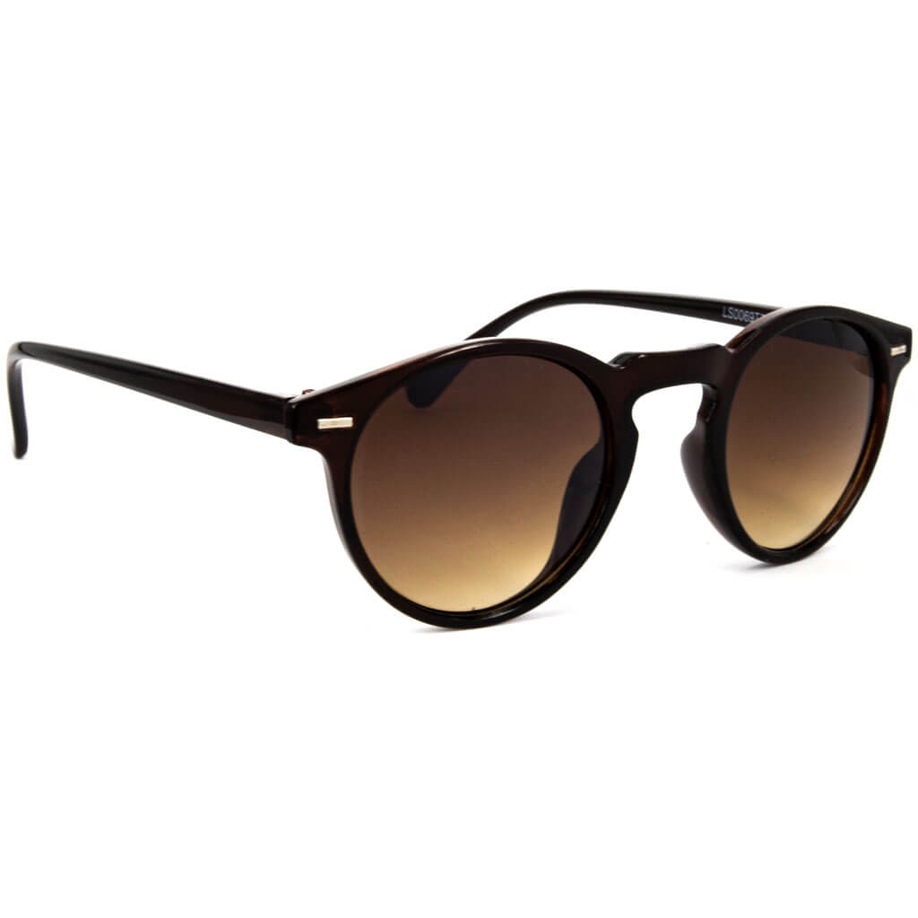 Round narrow sunglasses