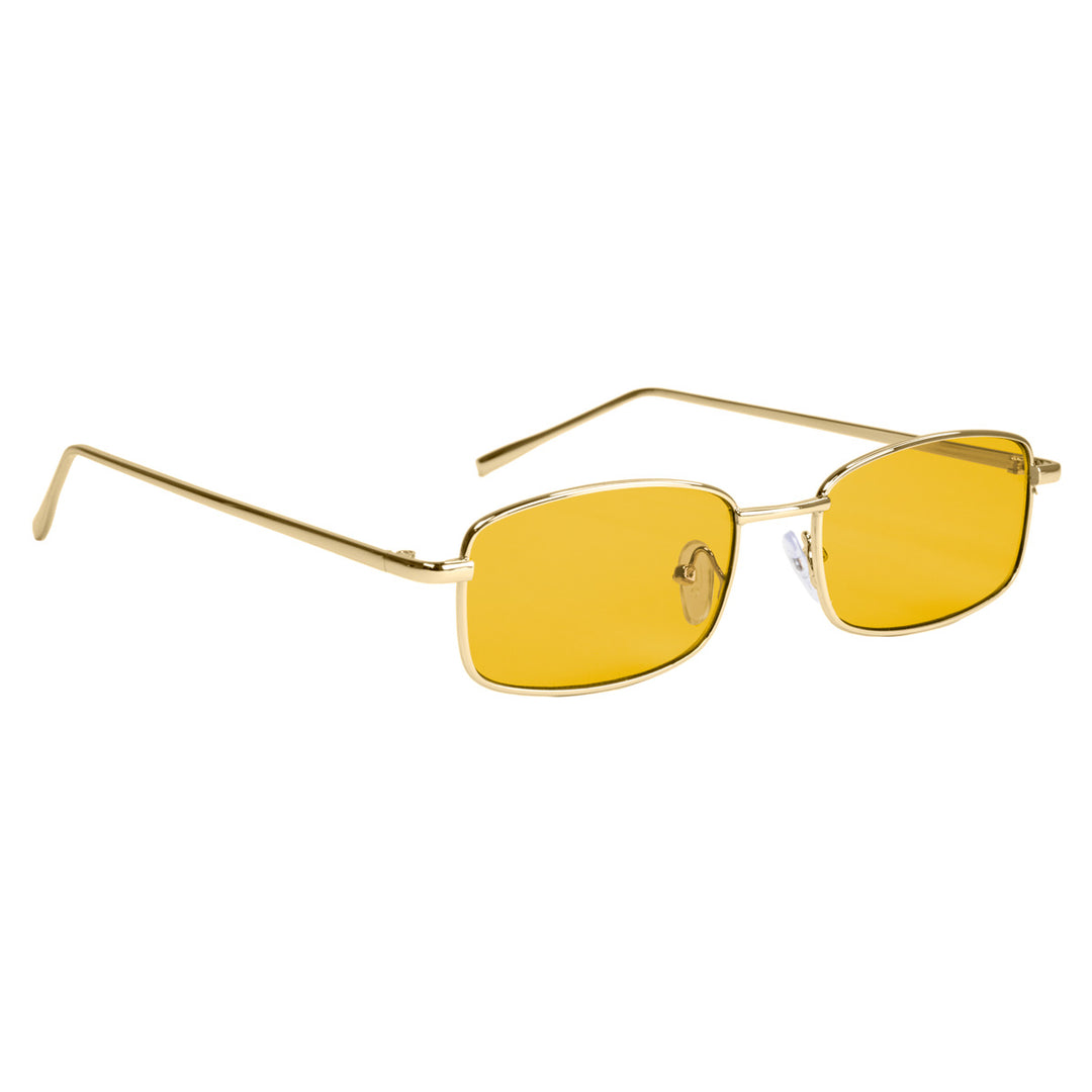 Low rectangular sunglasses