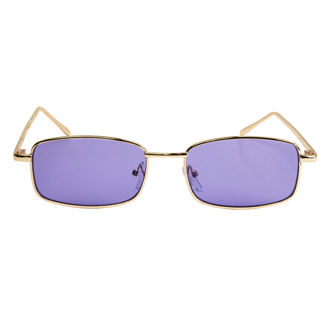 Low rectangular sunglasses