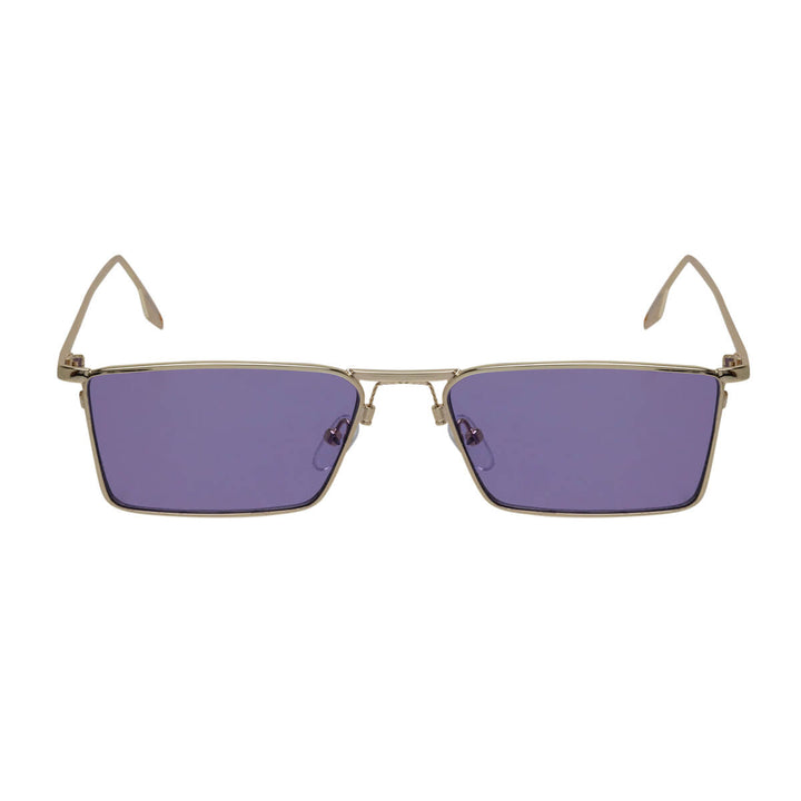 Metal -framed rectangular sunglasses