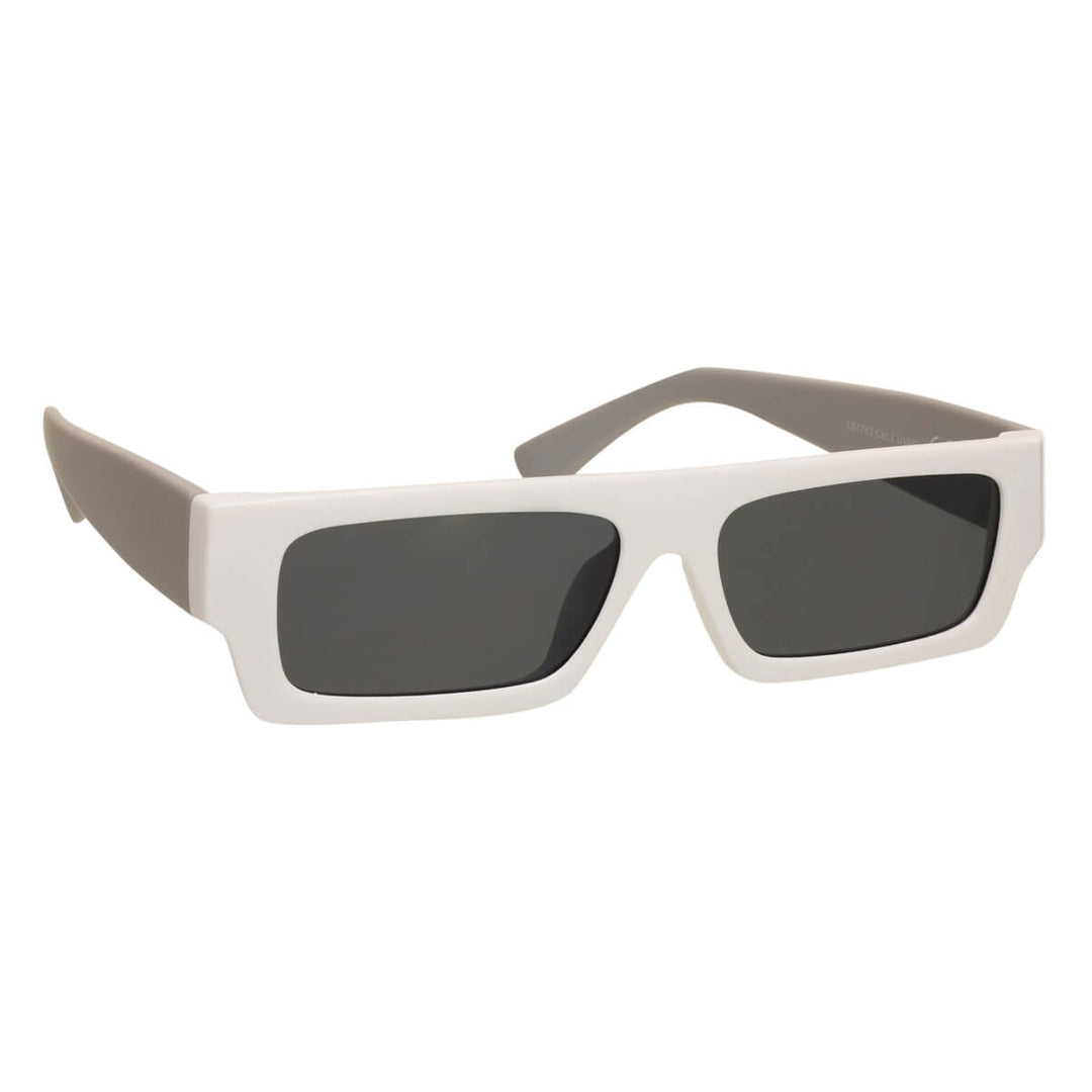 Low rectangular sunglasses