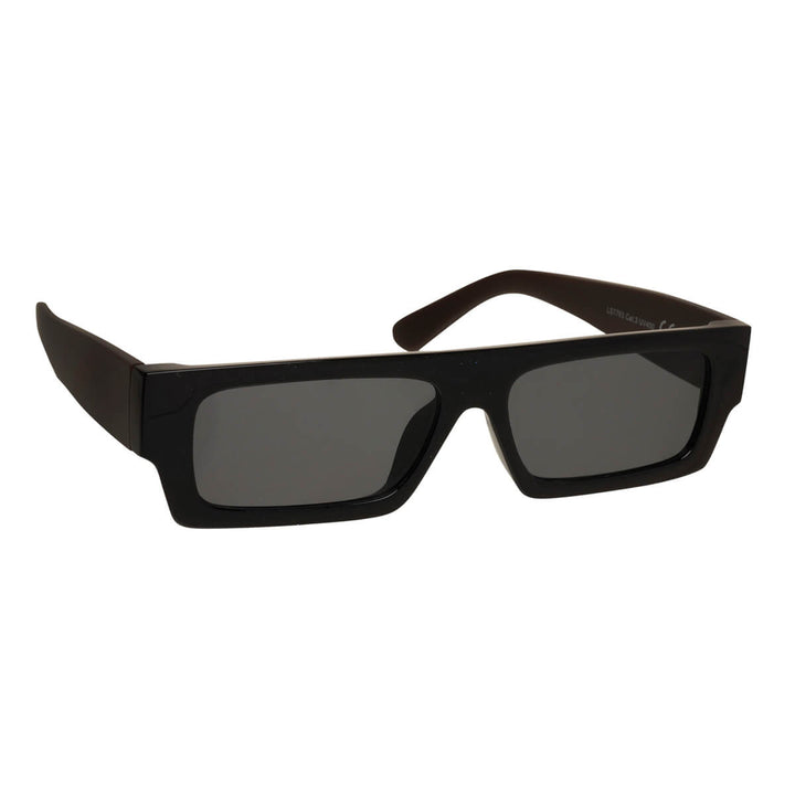 Low rectangular sunglasses