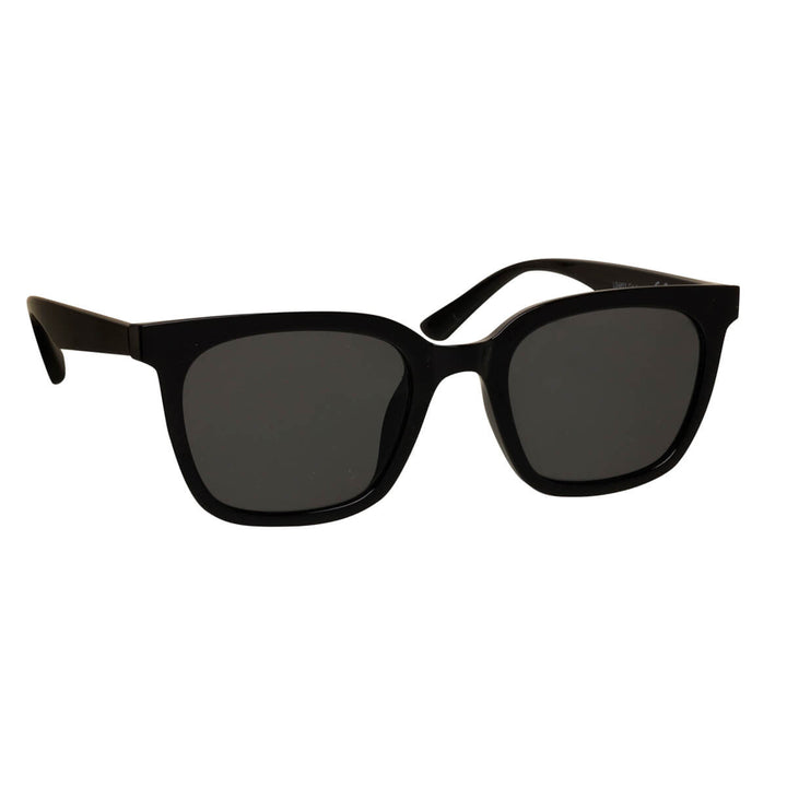 Flat angled sunglasses