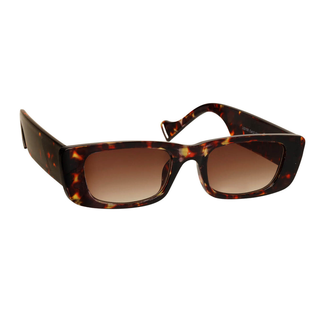 Low rectangular sunglasses