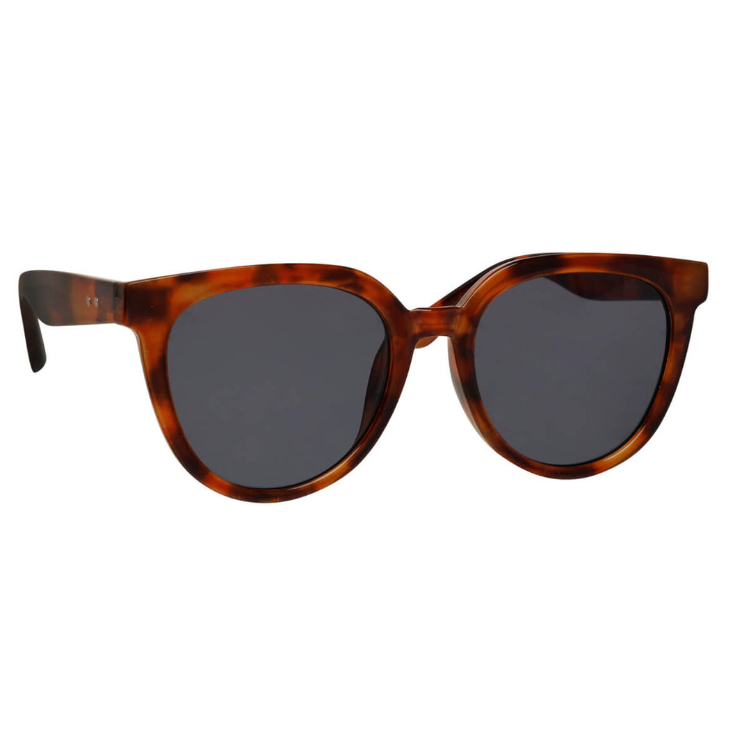 Round large sunglasses flat lenses