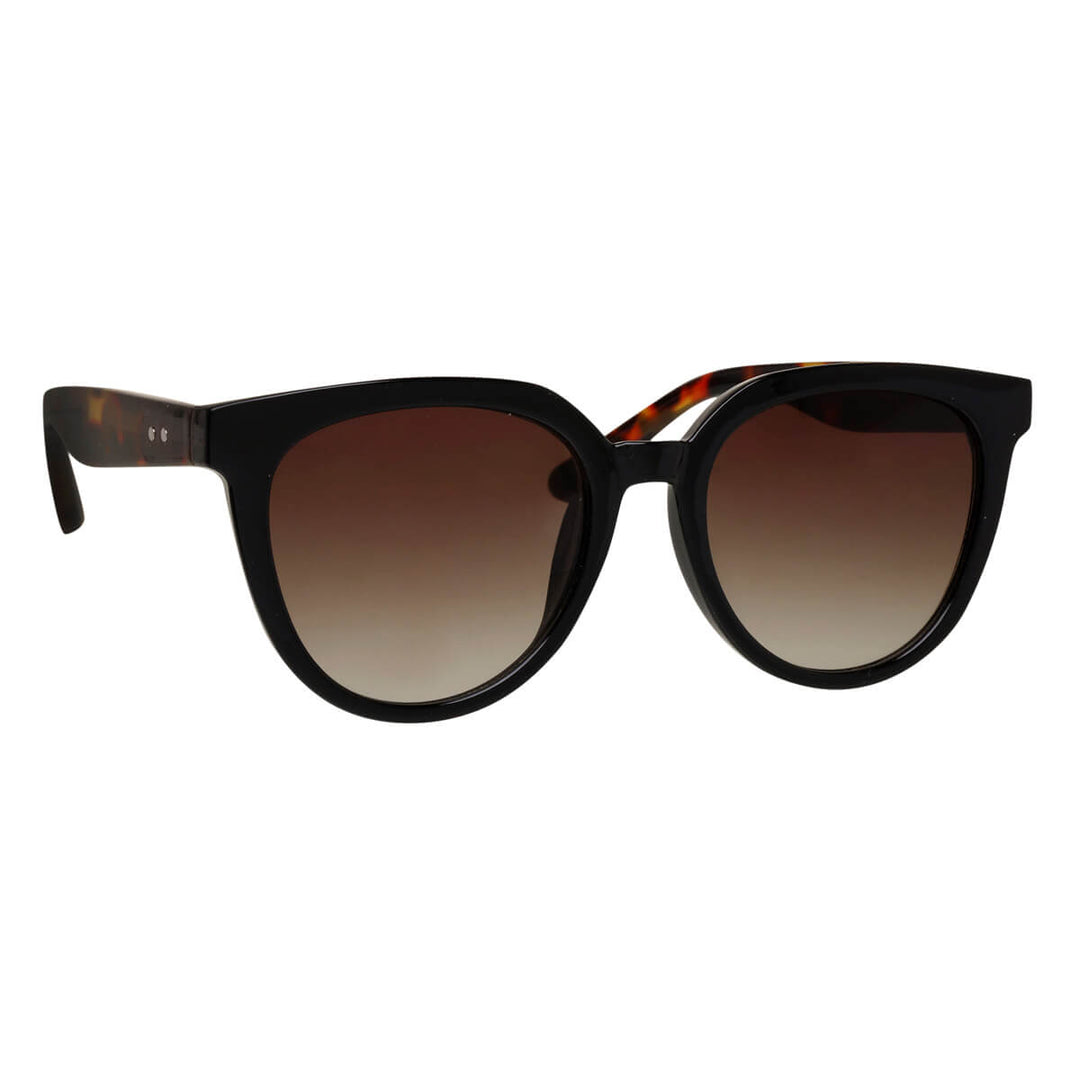 Round large sunglasses flat lenses