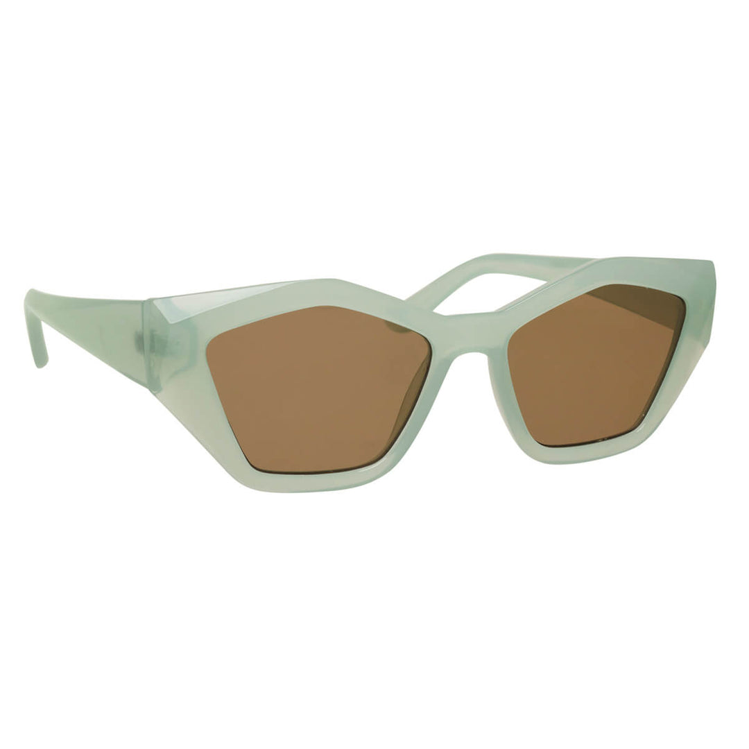 Angular bevelled sunglasses