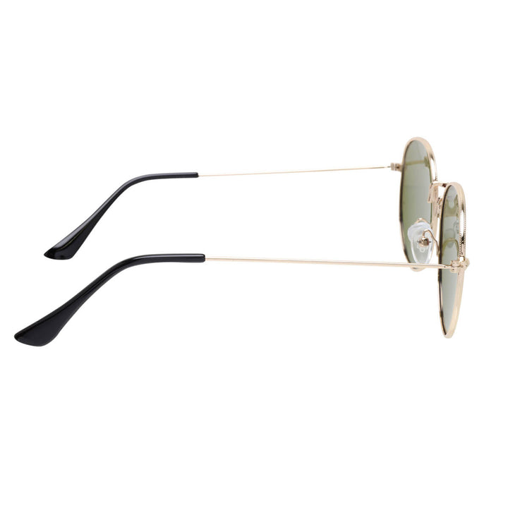 Round polarised sunglasses