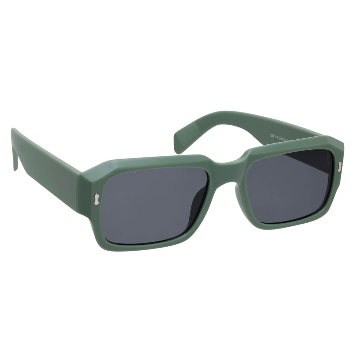 Rectangular angled sunglasses