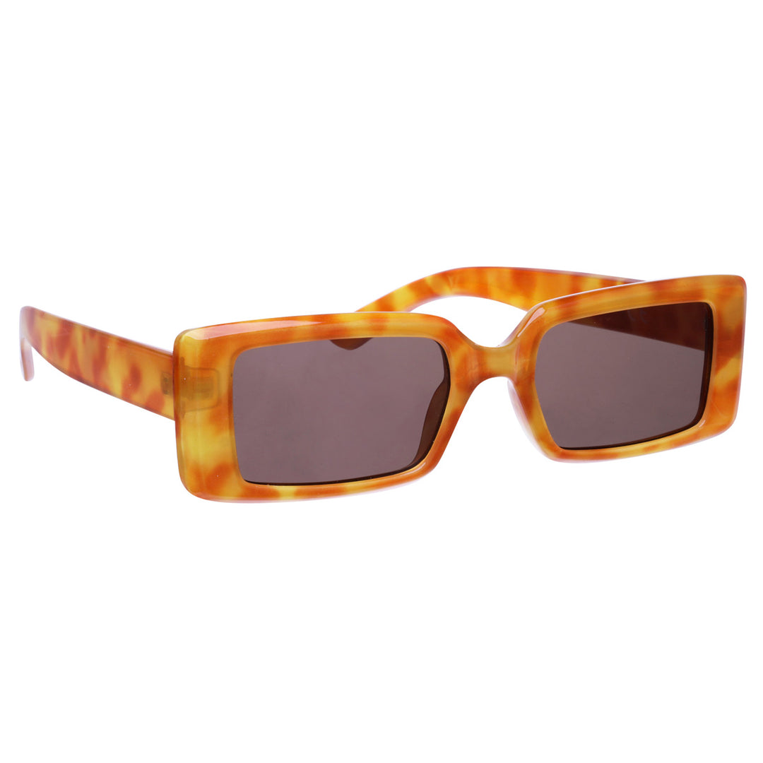 Low rectangular sunglasses