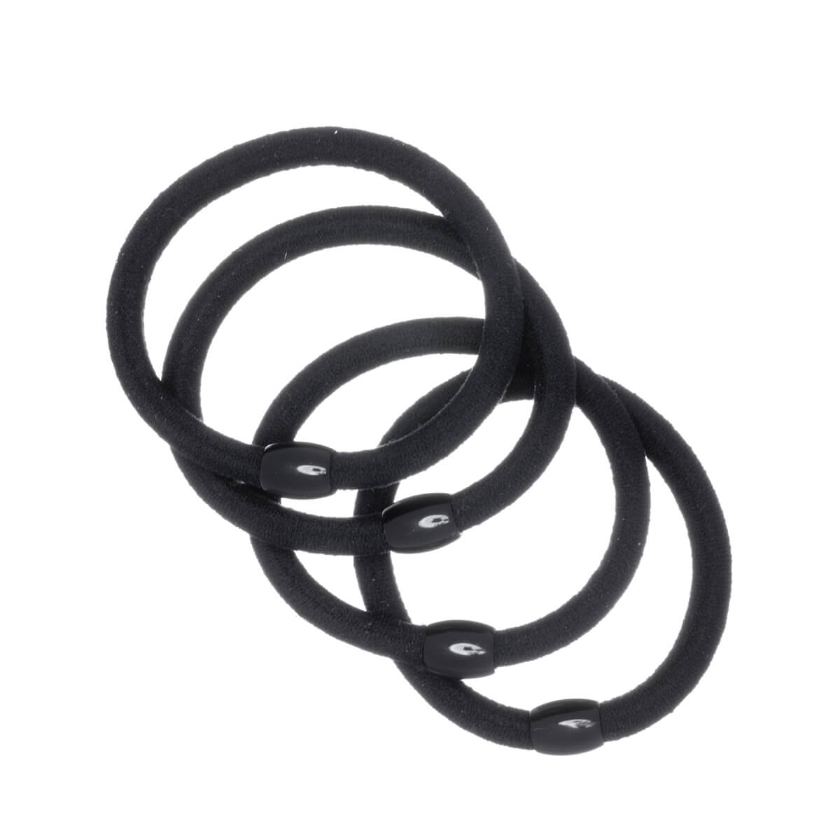 Strong hair loop with plastic reinforcement 4pcs