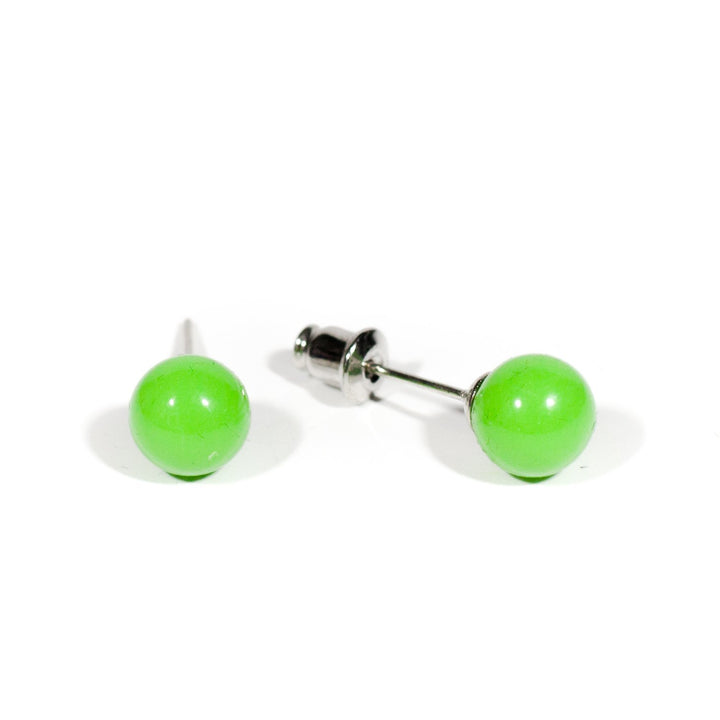 Ball earrings 8mm