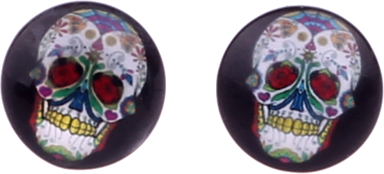 Mexican Sugar Skull Earrings